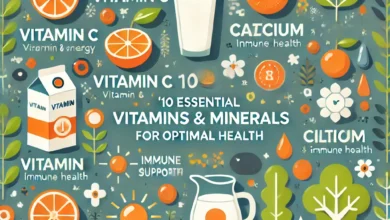 10 Essential Vitamins and Minerals for Optimal Health