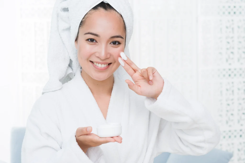 Cleansing face