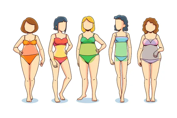 ladies body shapes

